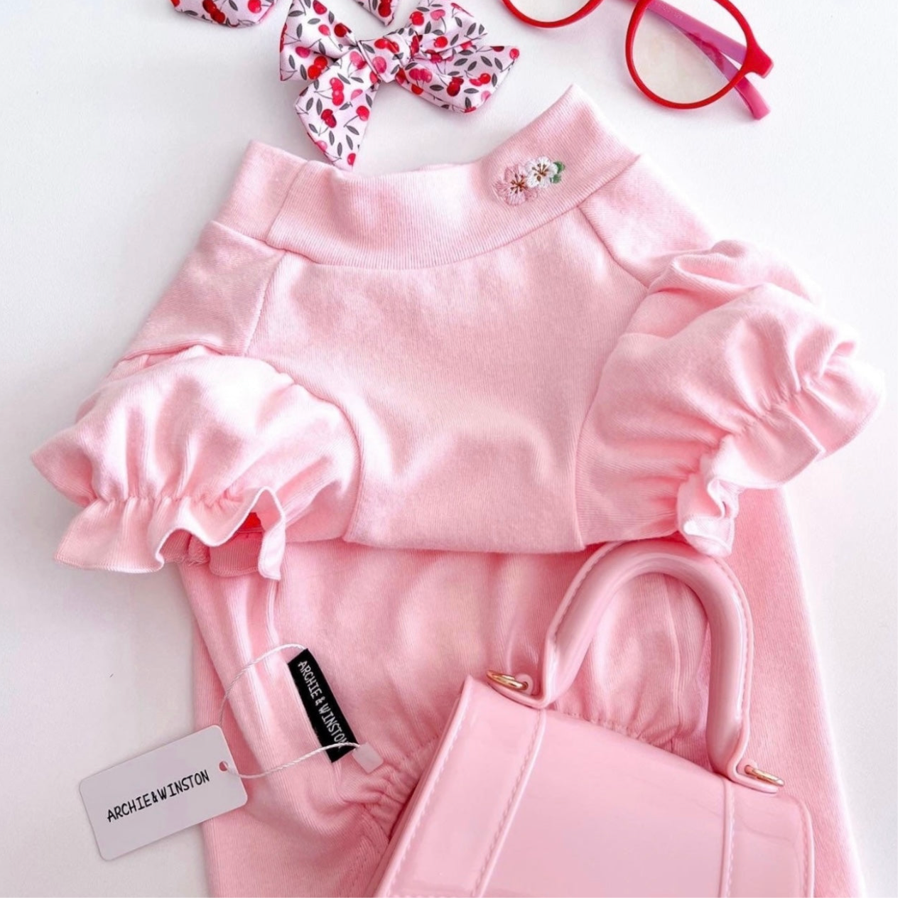 CHERRY BLOSSOM PINK TOP