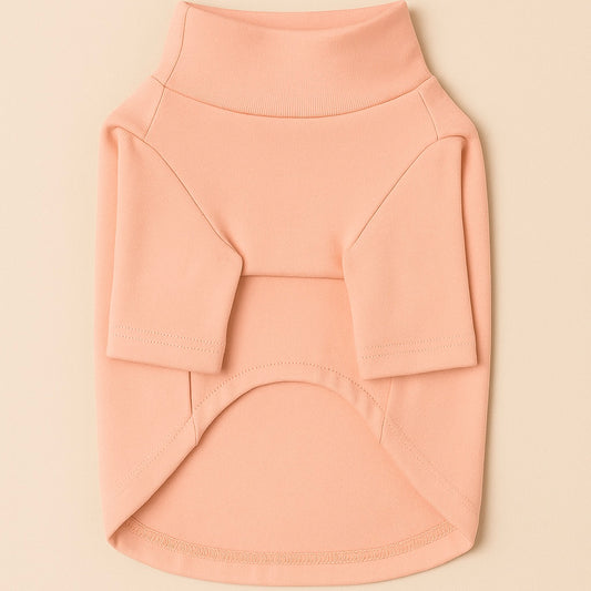 BUSHING PEACH TURTLENECK TEE