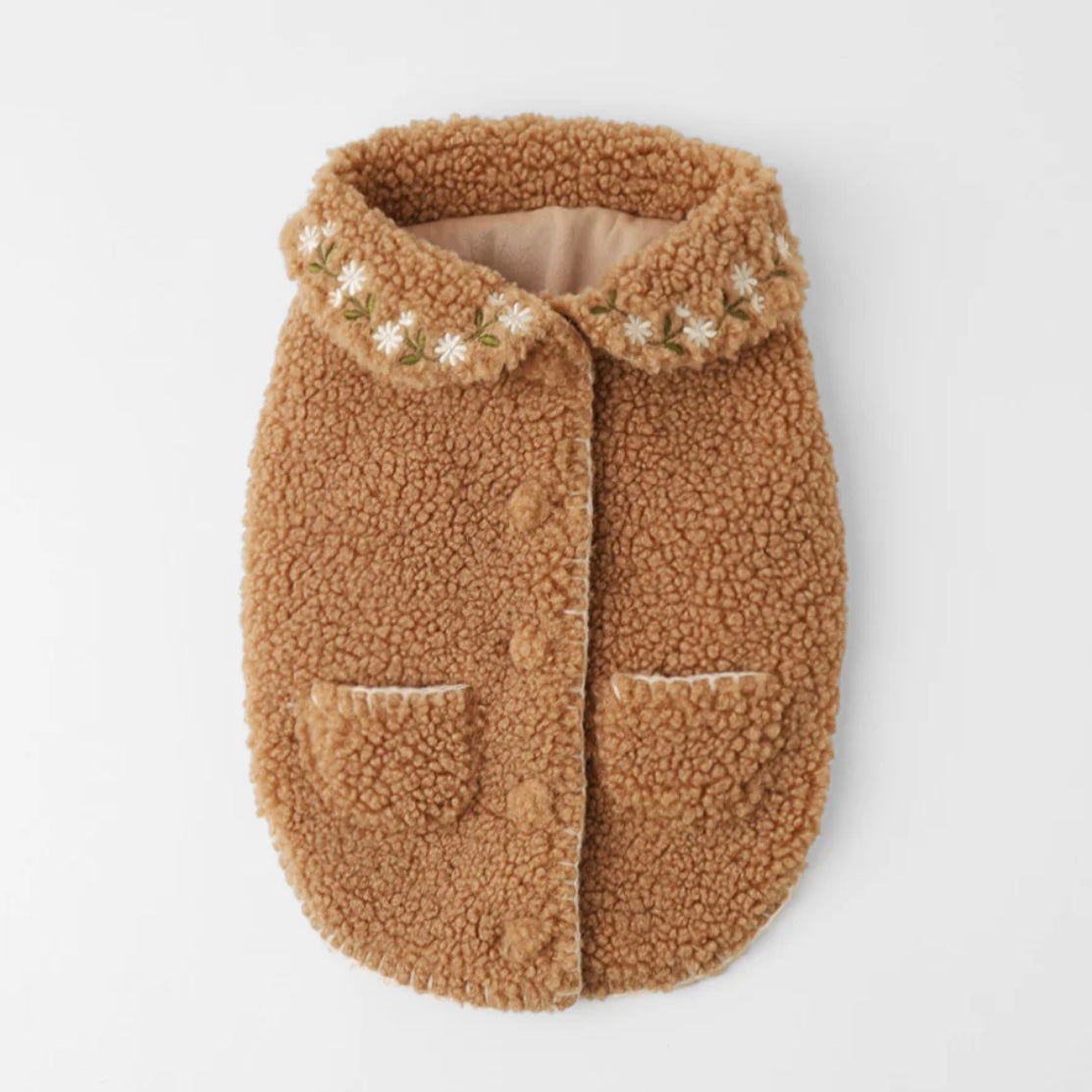 FLOWER EMBROIDERY VEST