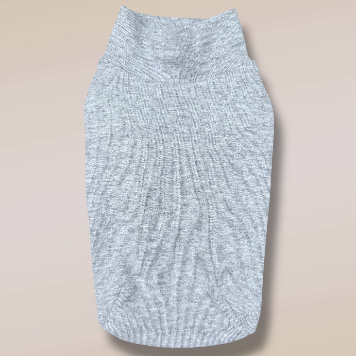 GRAY TURTLENECK TEE