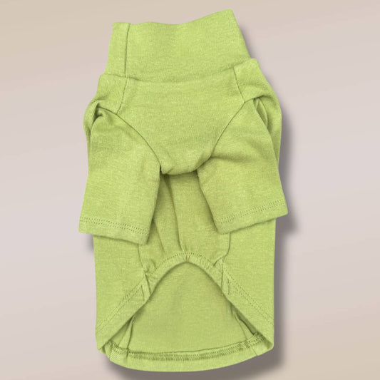 OLIVE TURTLENECK TEE