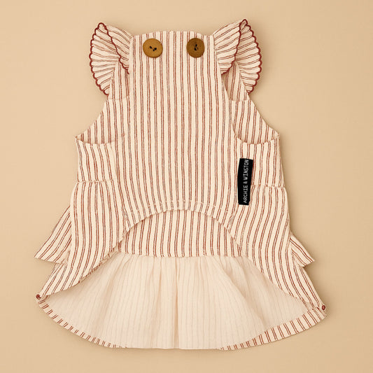 Cherry Picnic Ruffle Dress
