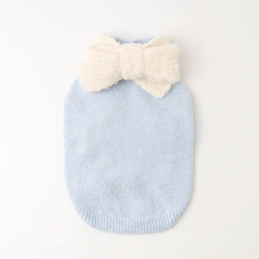 KNIT TOP WITH RIBBON