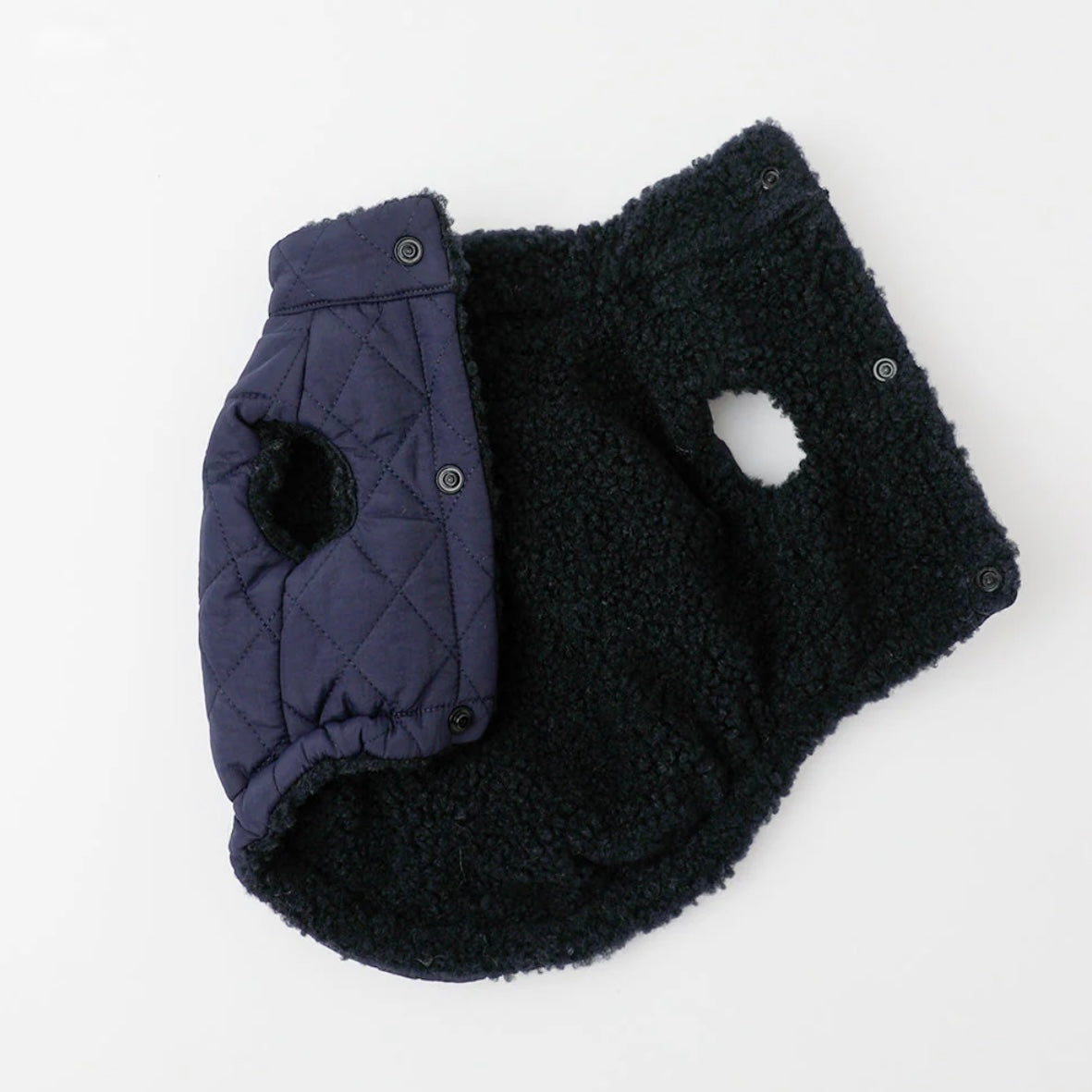 QUILTED RIBBON POCKET VEST