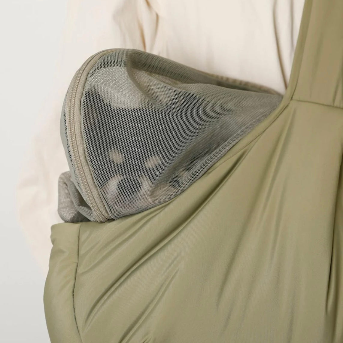 2WAY HAMMOCK TYPE MESH SLING BAG