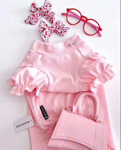 CHERRY BLOSSOM PINK TURTLENECK