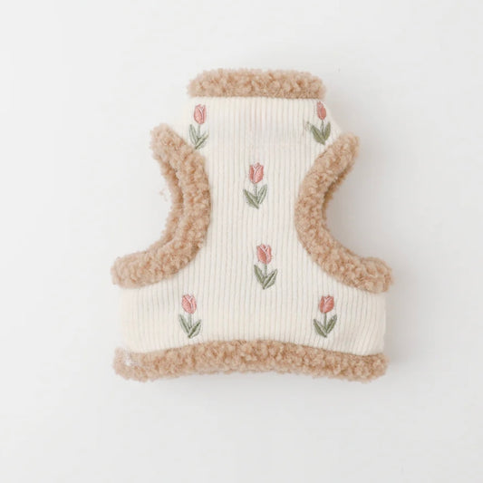 TULIP EMBROIDERY HARNESS + LEAD