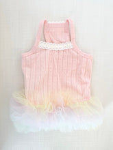 Load image into Gallery viewer, PINK PASTEL RAINBOW TUTU DRESS