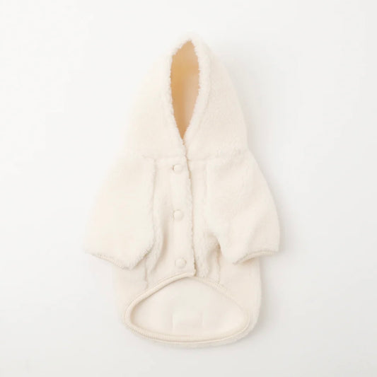 FLEECE JACKET WITH HOOD