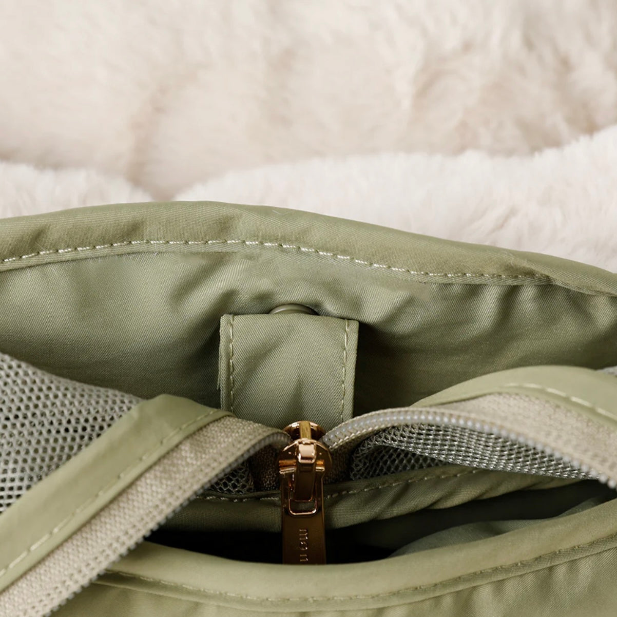 2WAY HAMMOCK TYPE MESH SLING BAG