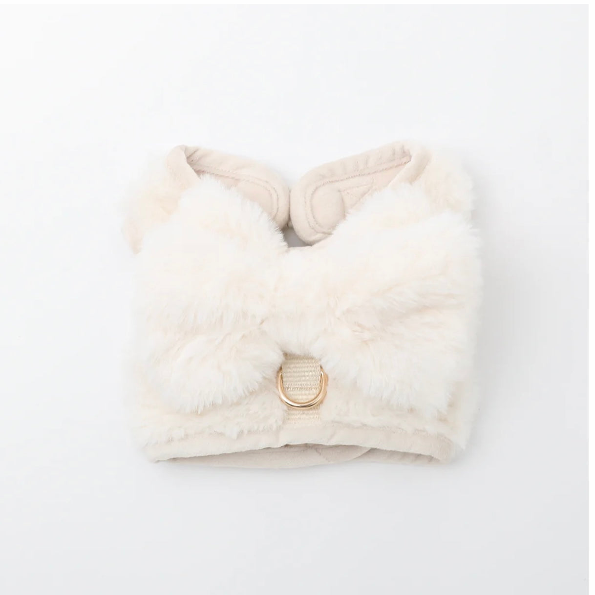 BIG RIBBON FUR HARNESS + LEAD