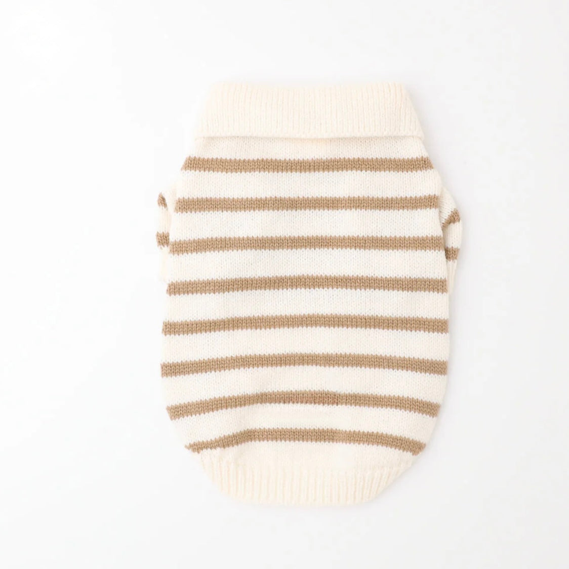 KNIT TOPS WITH BORDER COLLAR