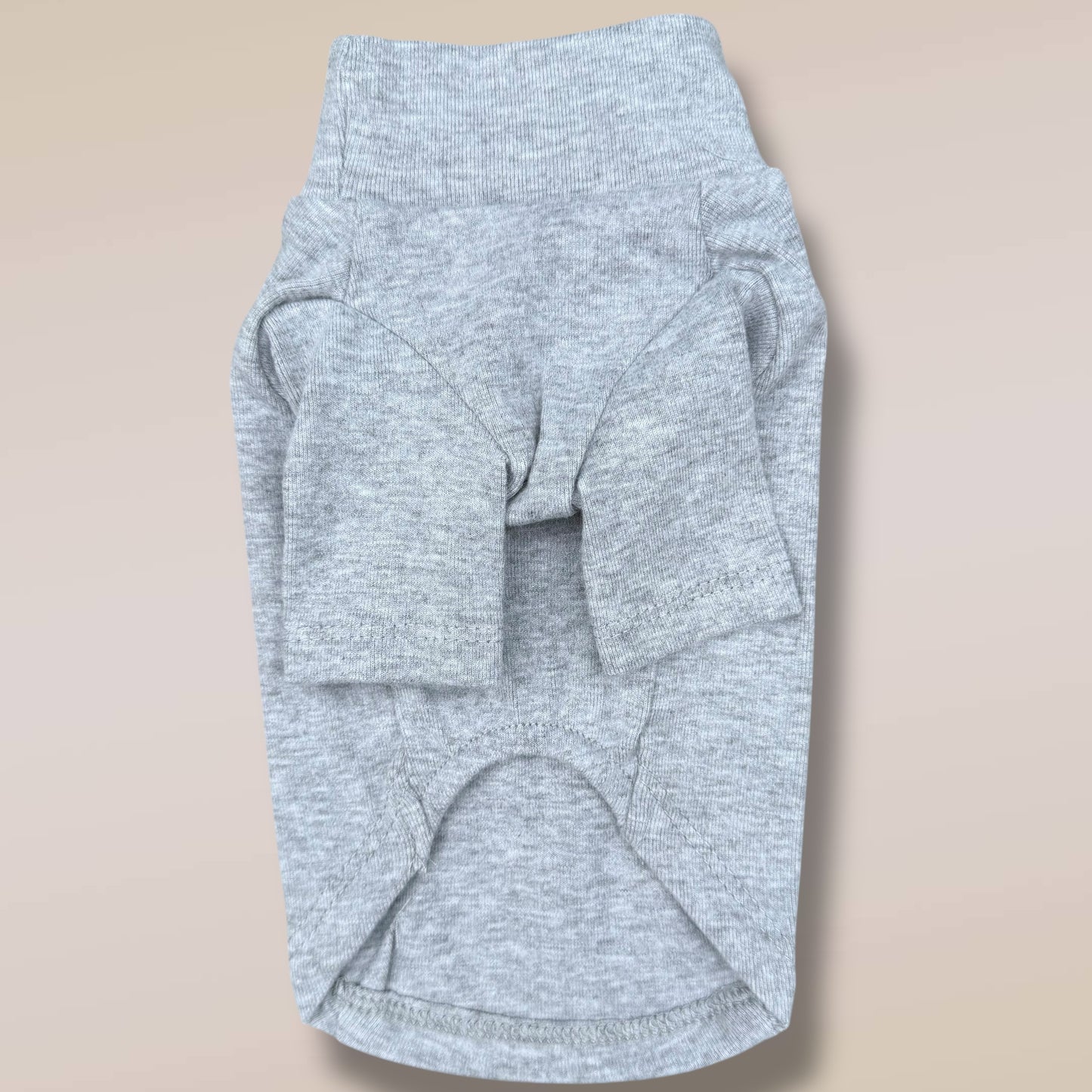 GRAY TURTLENECK TEE