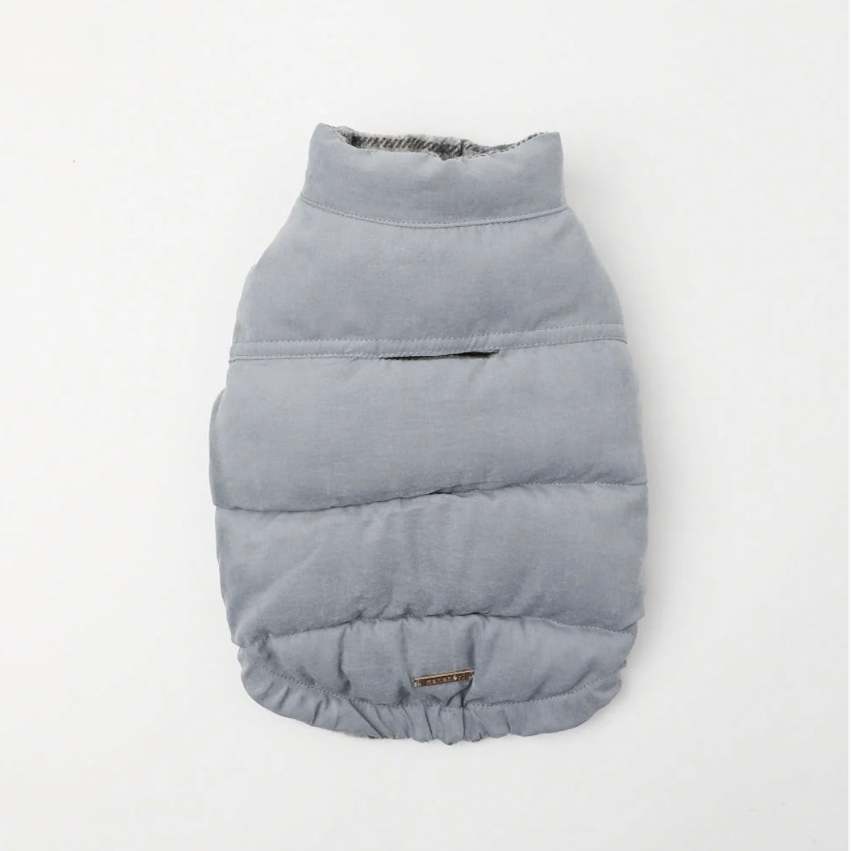 REVERSIBLE PLAID VEST