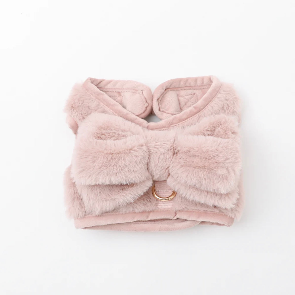 BIG RIBBON FUR HARNESS + LEAD