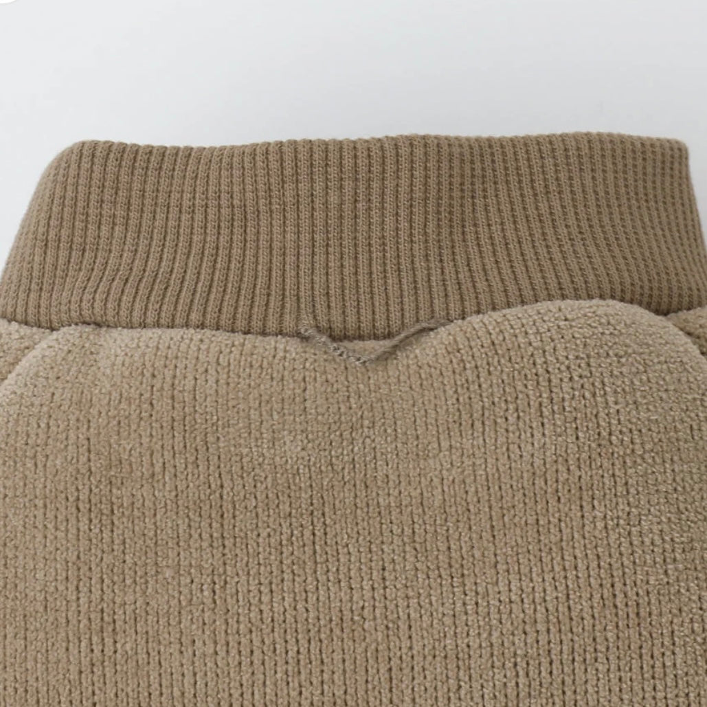 PULLOVER WITH PLAID SCARF