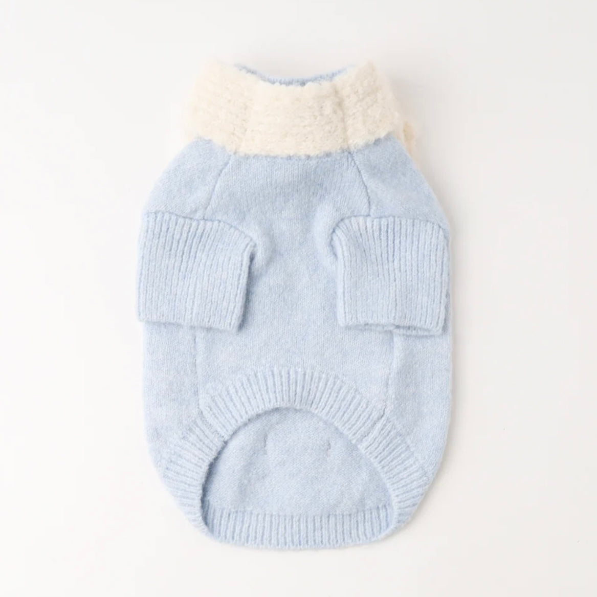 KNIT TOP WITH RIBBON