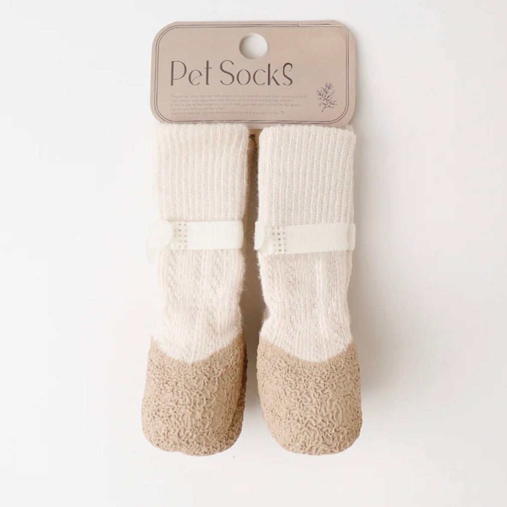 CABLE KNIT STYLE SOCKS
