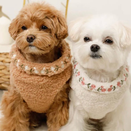 FLOWER EMBROIDERY VEST