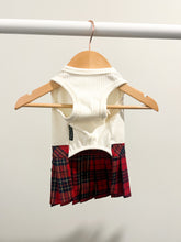 Load image into Gallery viewer, PLAID SKIRT DRESS