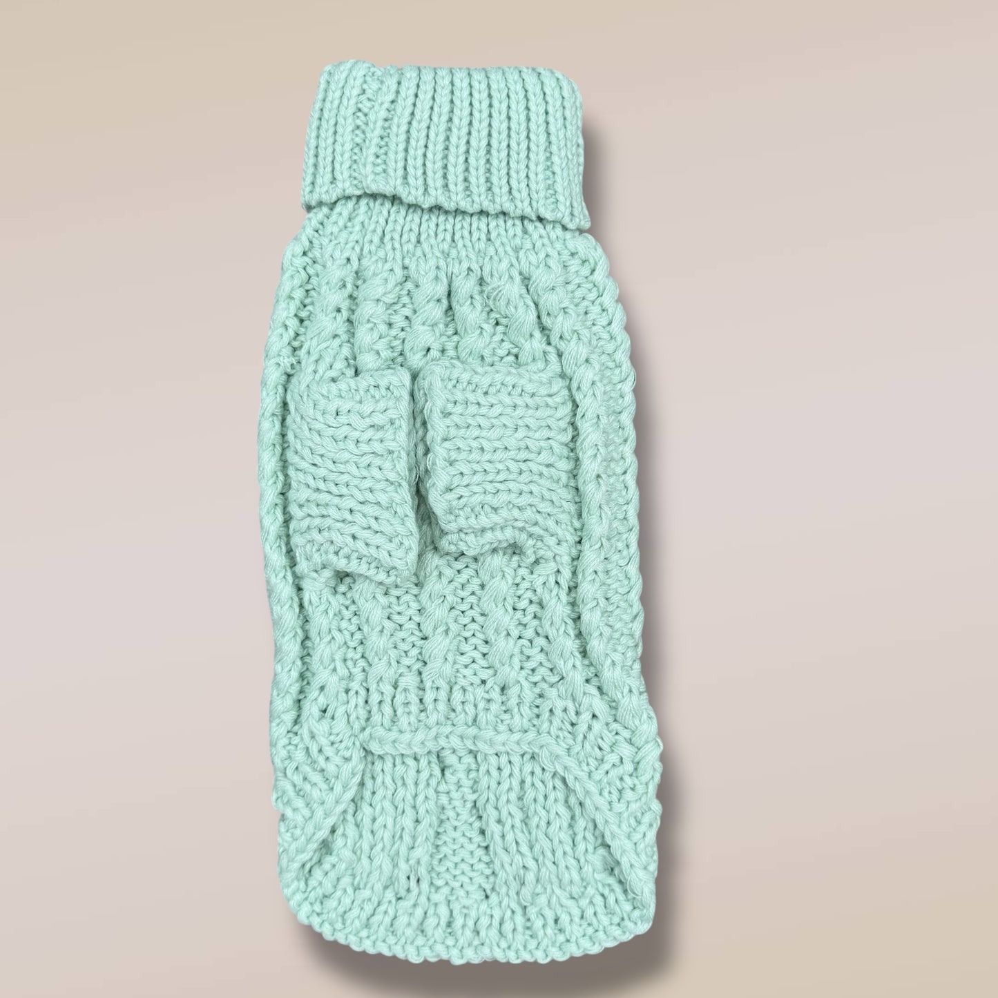MINT HAND KNITTED SWEATER by Archie & Winston