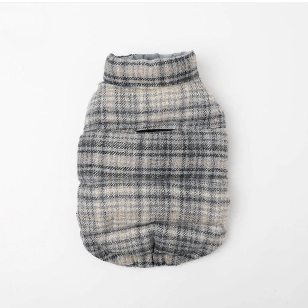 REVERSIBLE PLAID VEST