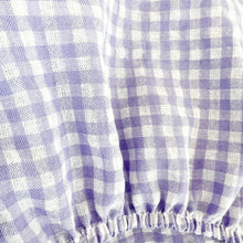 Load image into Gallery viewer, LAVENDER LOVINESS CHECKERED BOW BACK DRESS