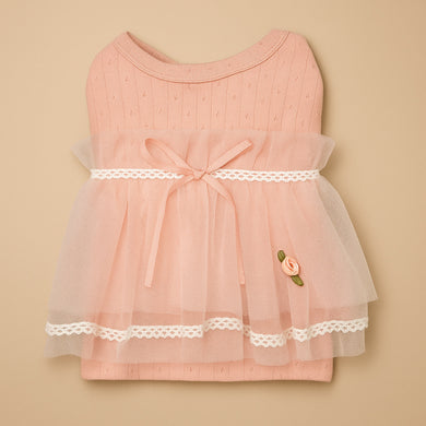 Rose Tulle Dress
