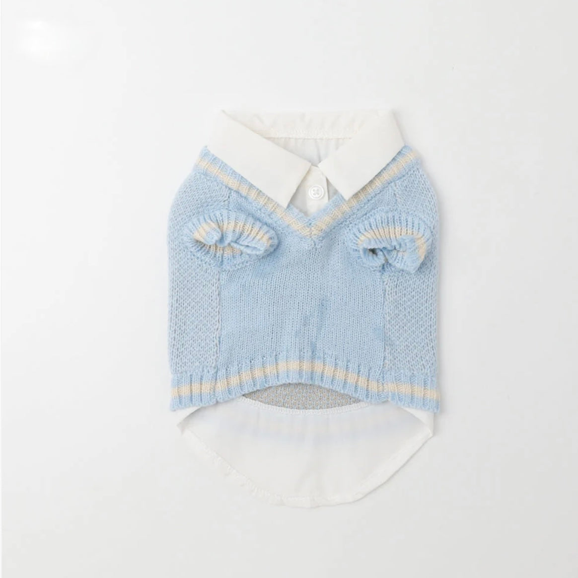 ARGYLE KNIT SWEATER VEST