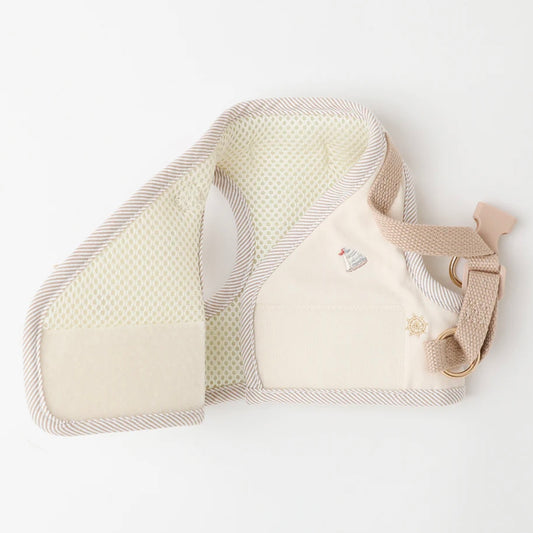 THE CAPE MARINE PATTERN EMBROIDERY HARNESS + LEAD