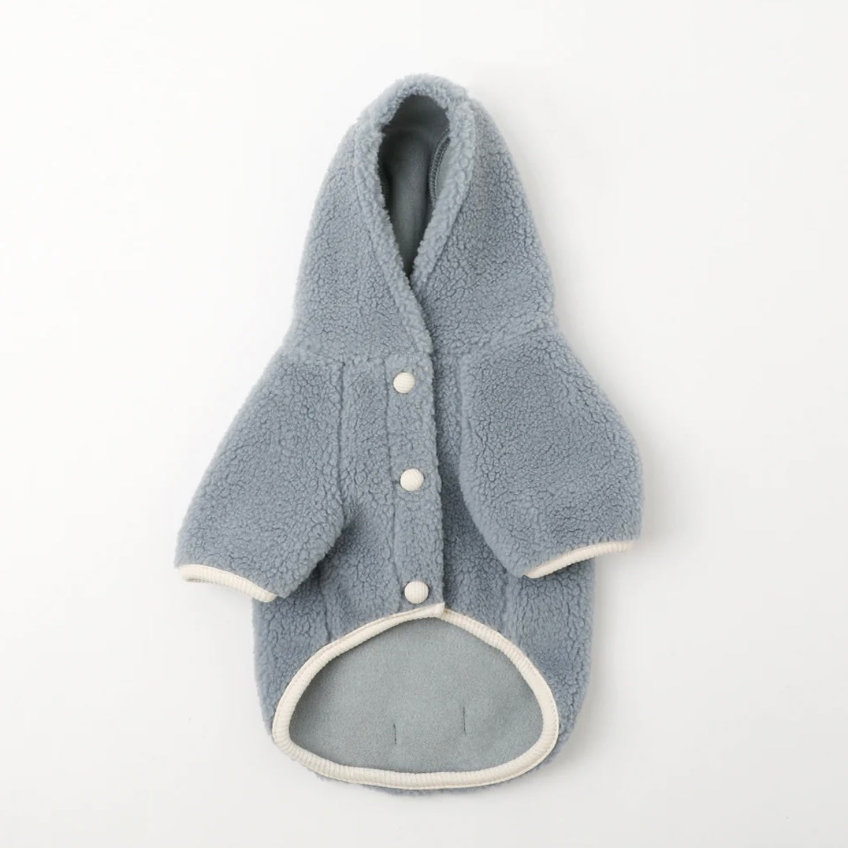 FLEECE JACKET WITH HOOD