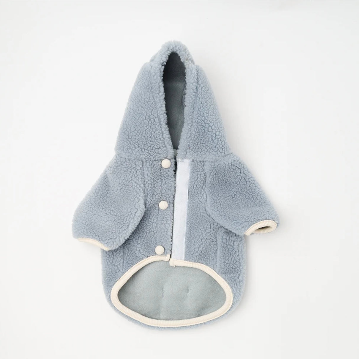 FLEECE JACKET WITH HOOD