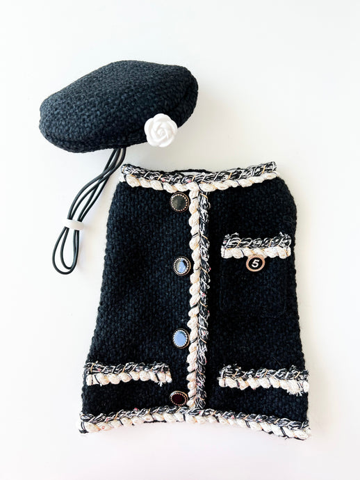 VINTAGE #5 WITH HAT BLACK
