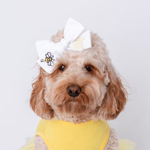 Load image into Gallery viewer, BUMBLEBEE LINEN HAIR BOWS
