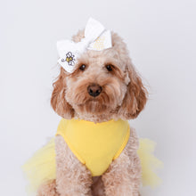 Load image into Gallery viewer, BUMBLEBEE LINEN HAIR BOWS